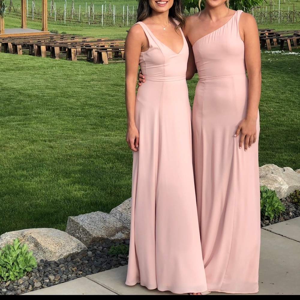 Show Me Your MuMu Pink Bridesmaids Dress